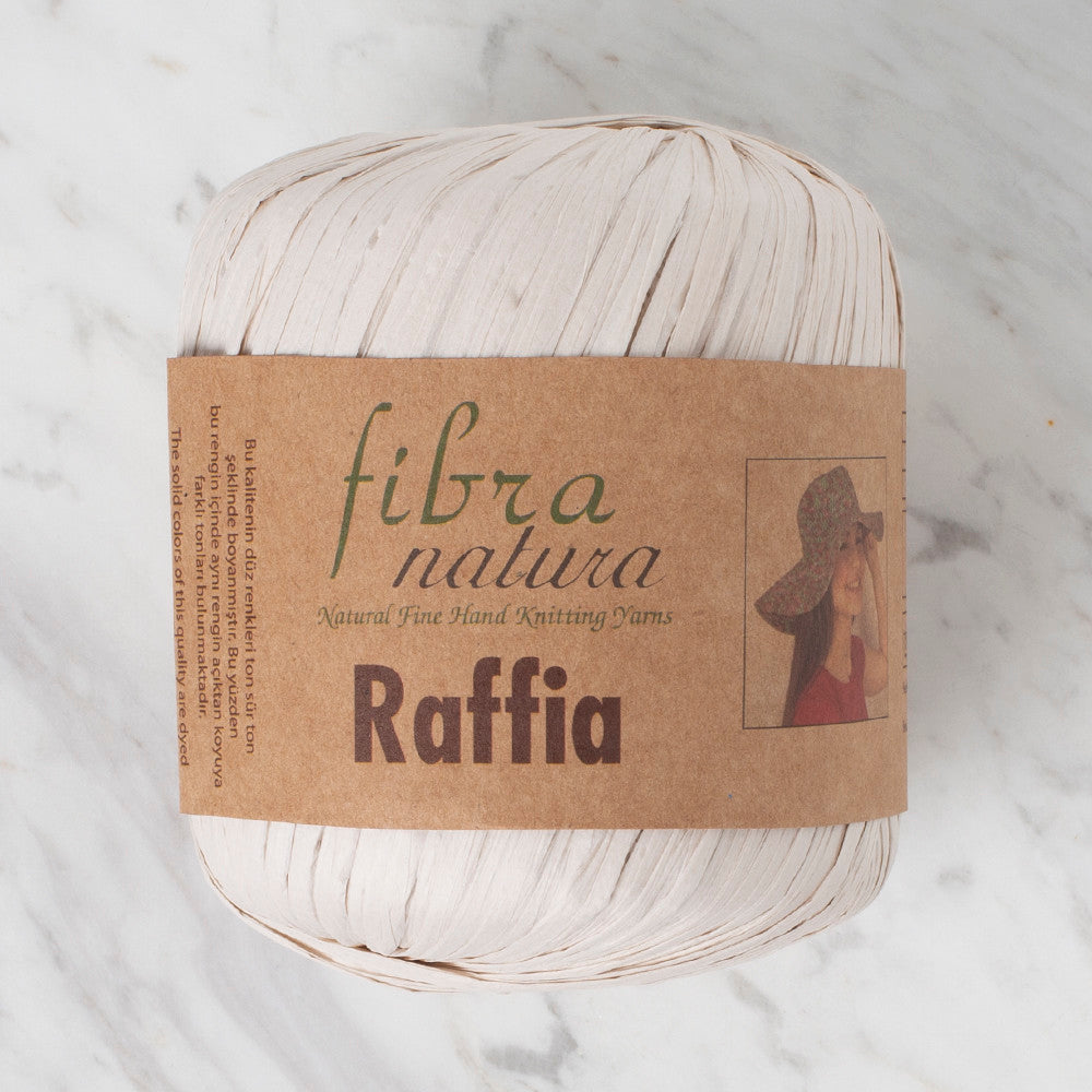 Fibra Natura Raffia 40gr Ekru Kağıt İp - 116-15